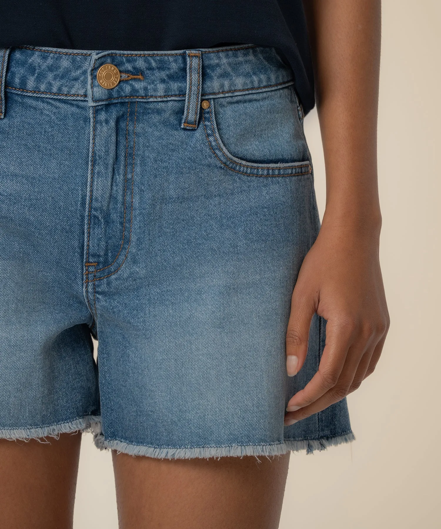 Jane High Rise Short in Active Wash sold by Kut from the Kloth product image thumbnail 4