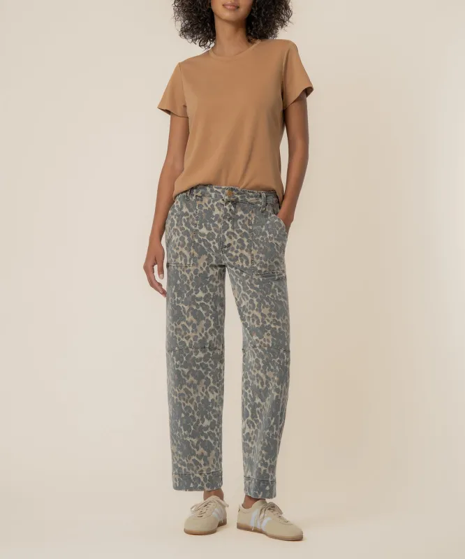 Ashton High Rise Wide Leg Barrel, Exclusive made by Kut from the Kloth