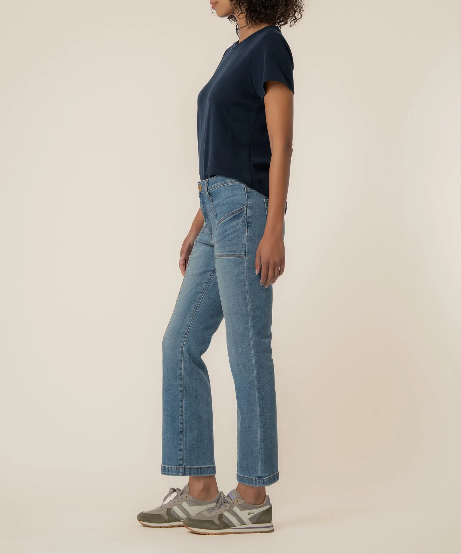 Kelsey High Rise Ankle Flare, Petite sold by Kut from the Kloth product image thumbnail 2