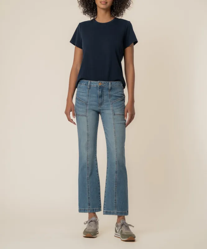 Kelsey High Rise Ankle Flare, Petite sold by Kut from the Kloth