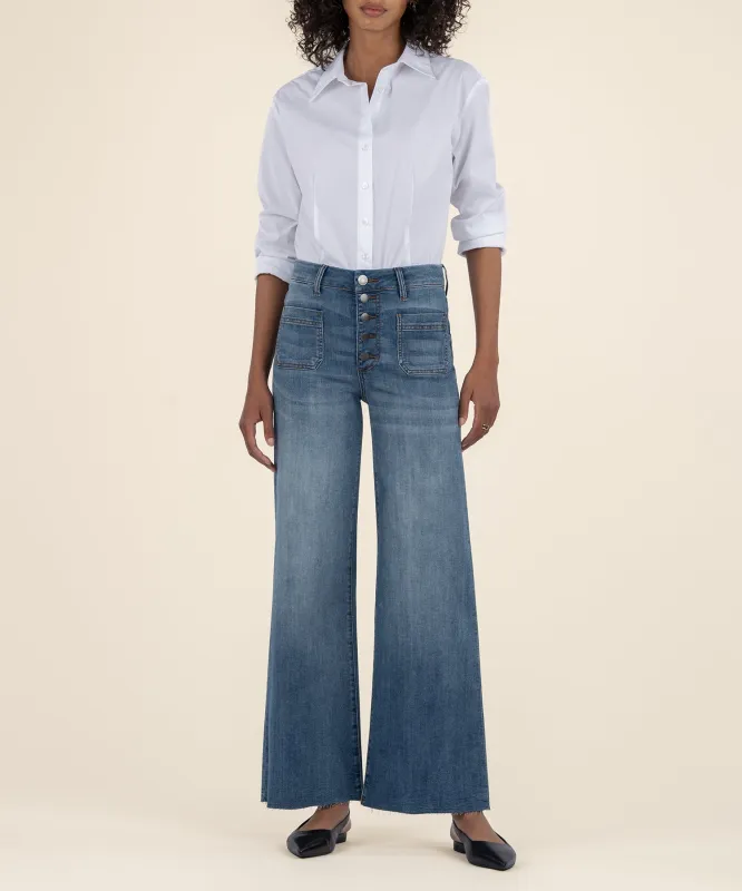Meg High Rise Wide Leg sold by Kut from the Kloth