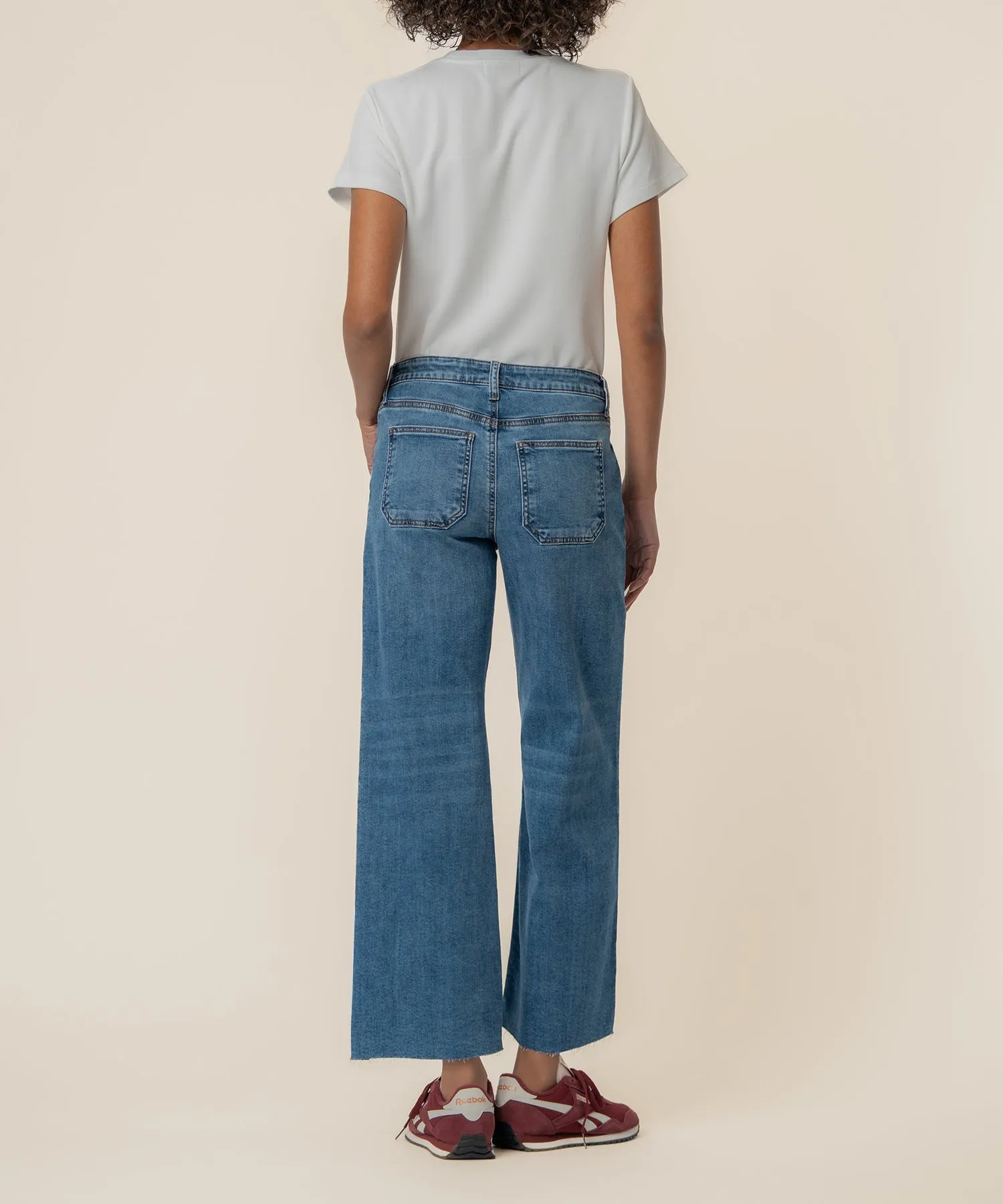 Meg High Rise Wide Leg, Petite in Success Wash sold by Kut from the Kloth product image thumbnail 3