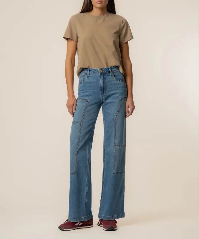 Jodi High Rise Straight Leg sold by Kut from the Kloth