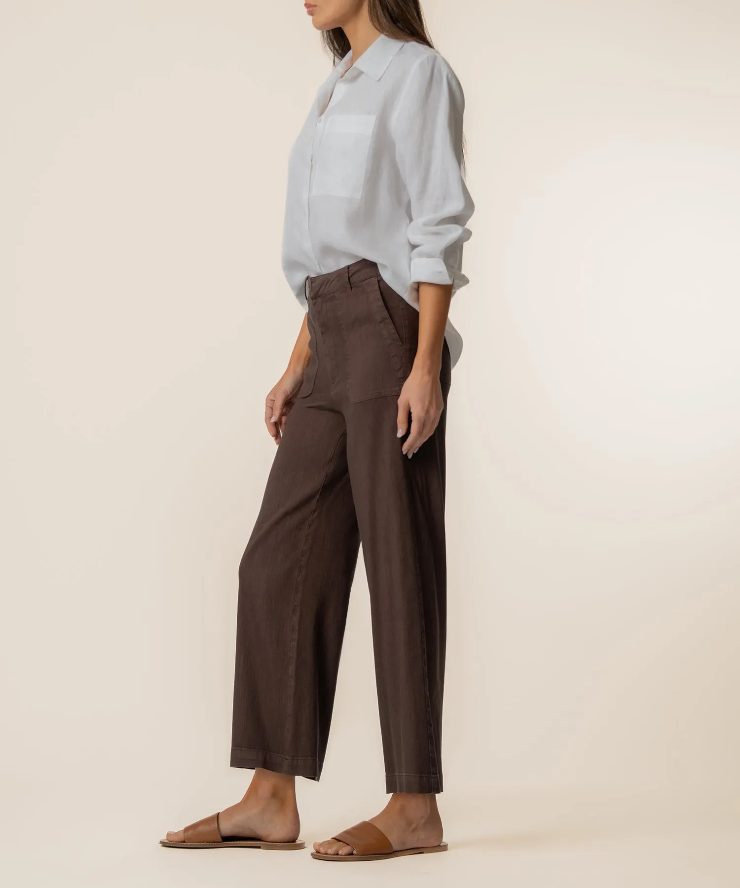 Topaz Linen Wide Leg sold by Kut from the Kloth product image thumbnail 2