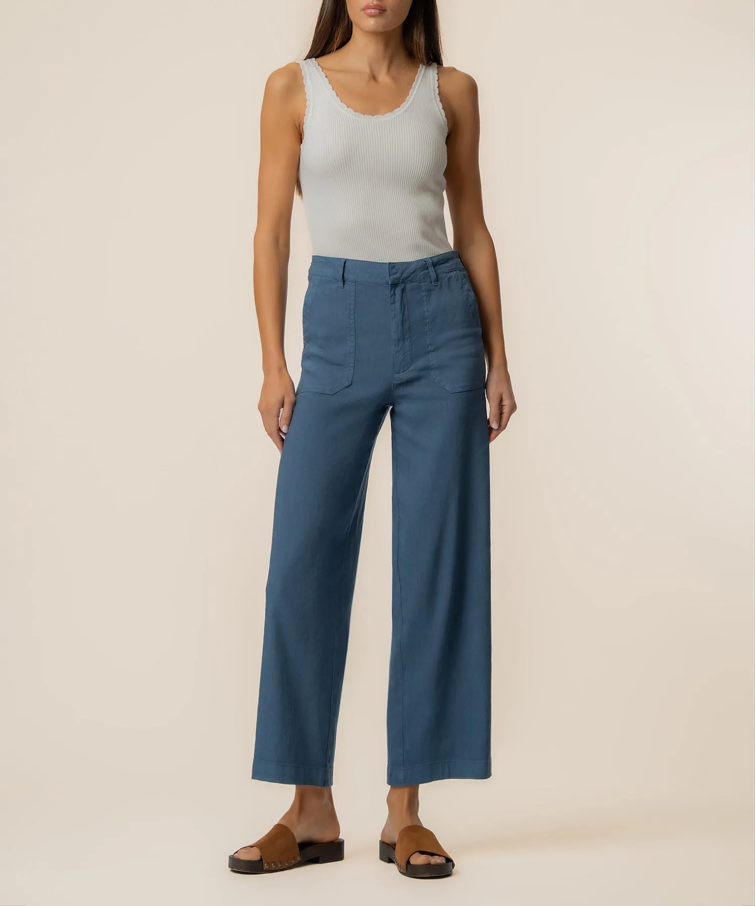 Topaz Linen Wide Leg sold by Kut from the Kloth