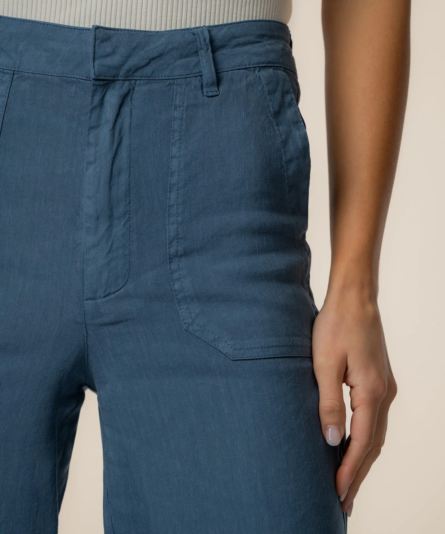 Topaz Linen Wide Leg sold by Kut from the Kloth product image thumbnail 4