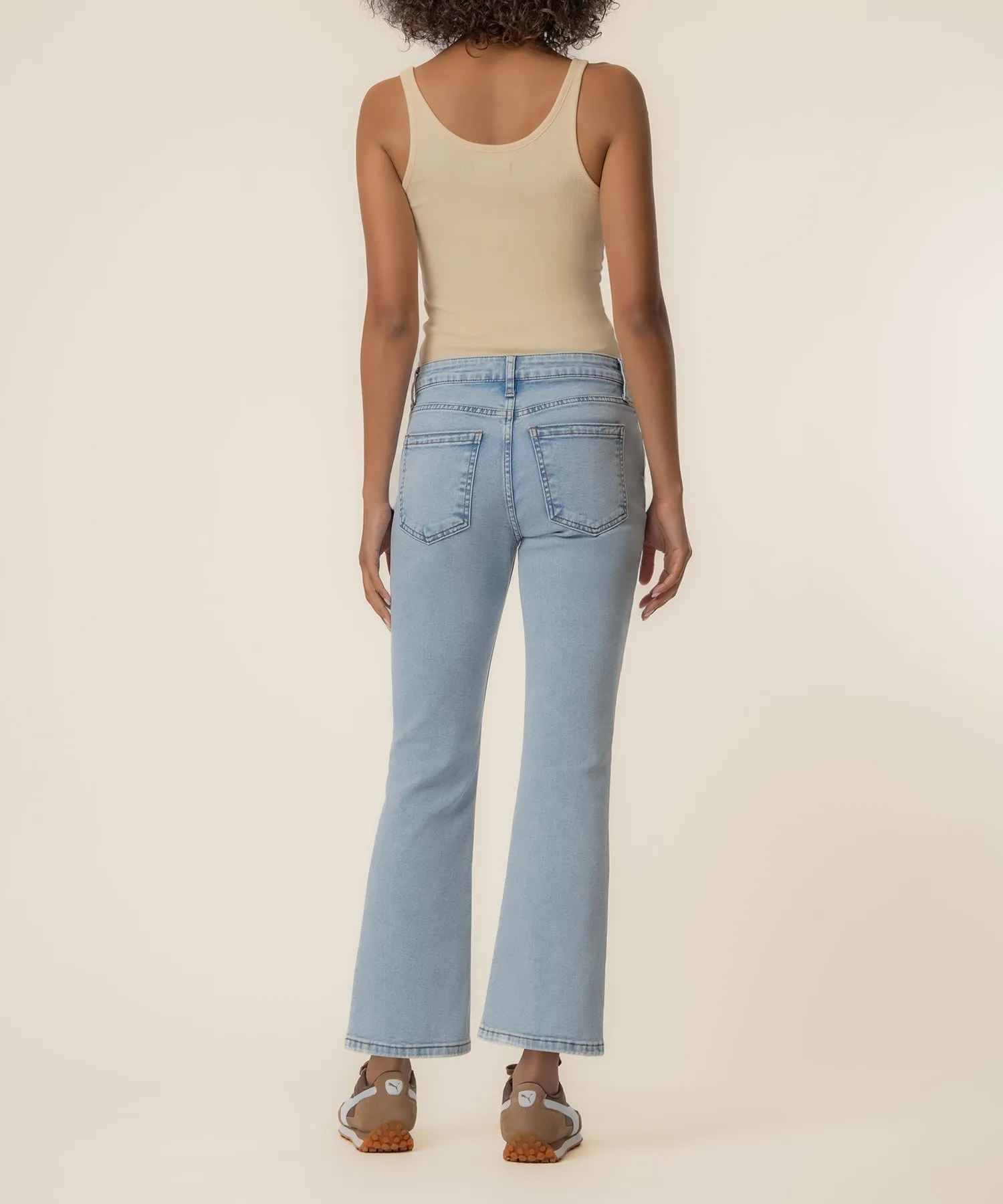 Kelsey High Rise Ankle Flare in Celebrate Wash sold by Kut from the Kloth product image thumbnail 3