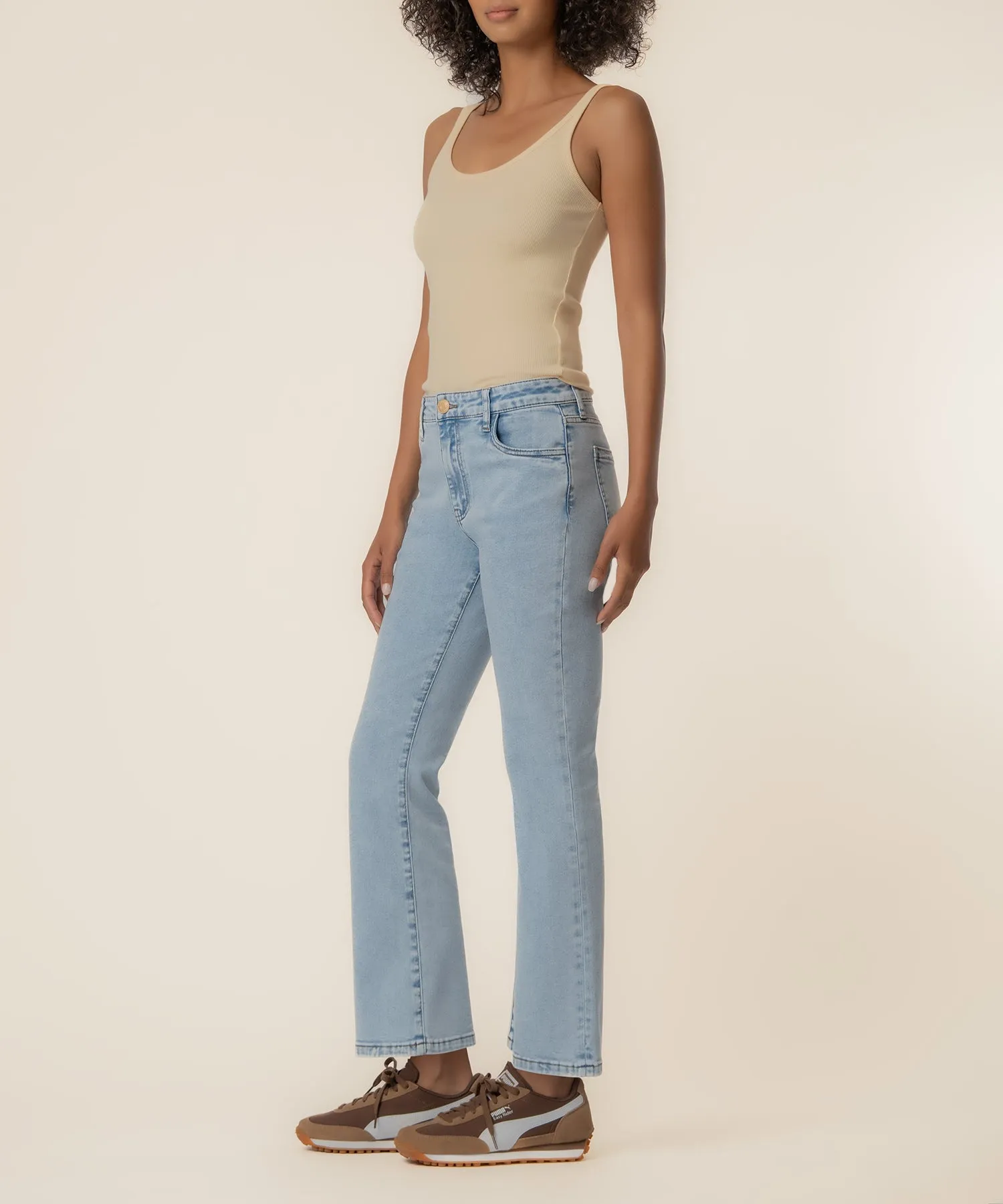 Kelsey High Rise Ankle Flare in Celebrate Wash sold by Kut from the Kloth product image thumbnail 2