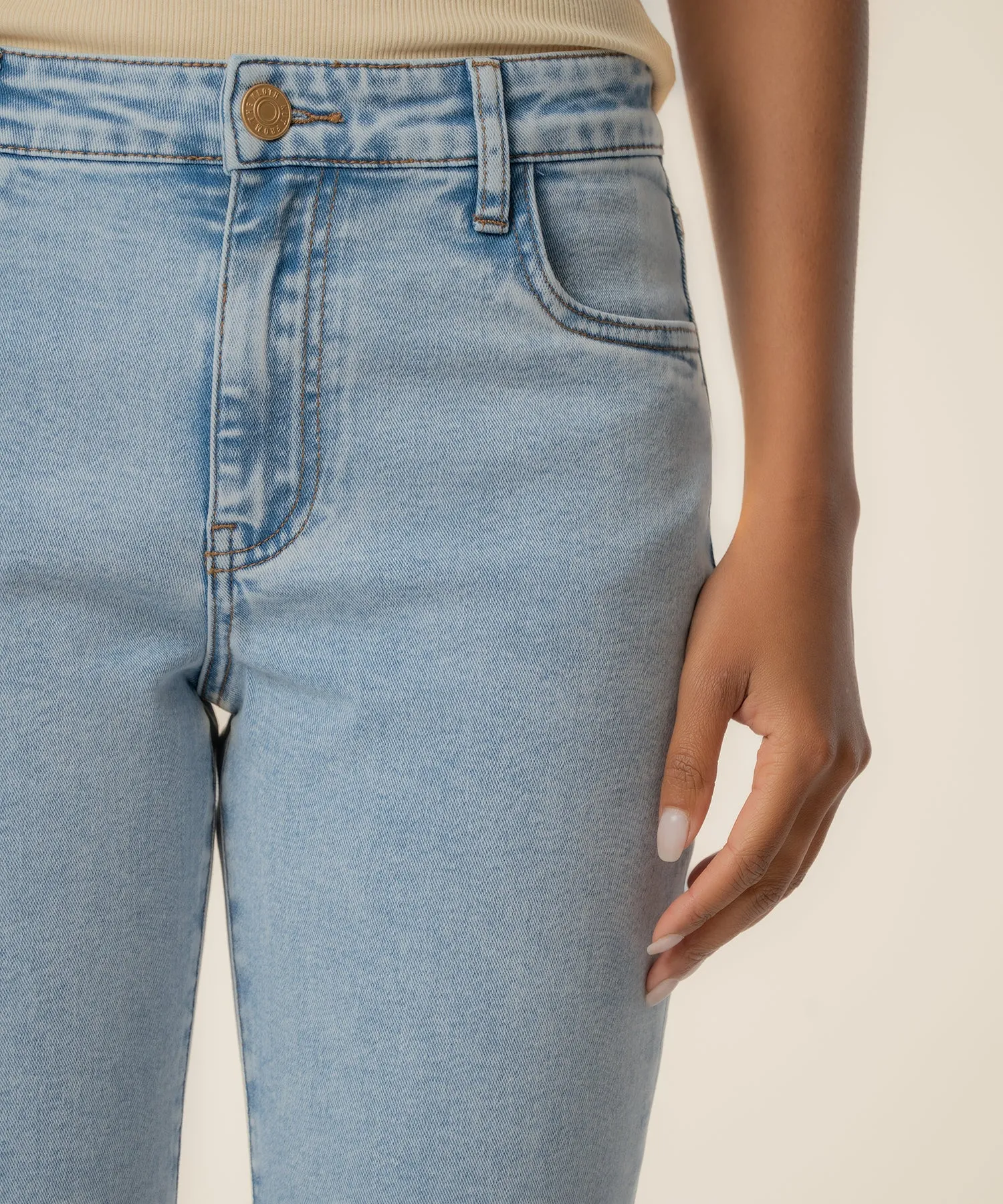 Kelsey High Rise Ankle Flare in Celebrate Wash sold by Kut from the Kloth product image thumbnail 4