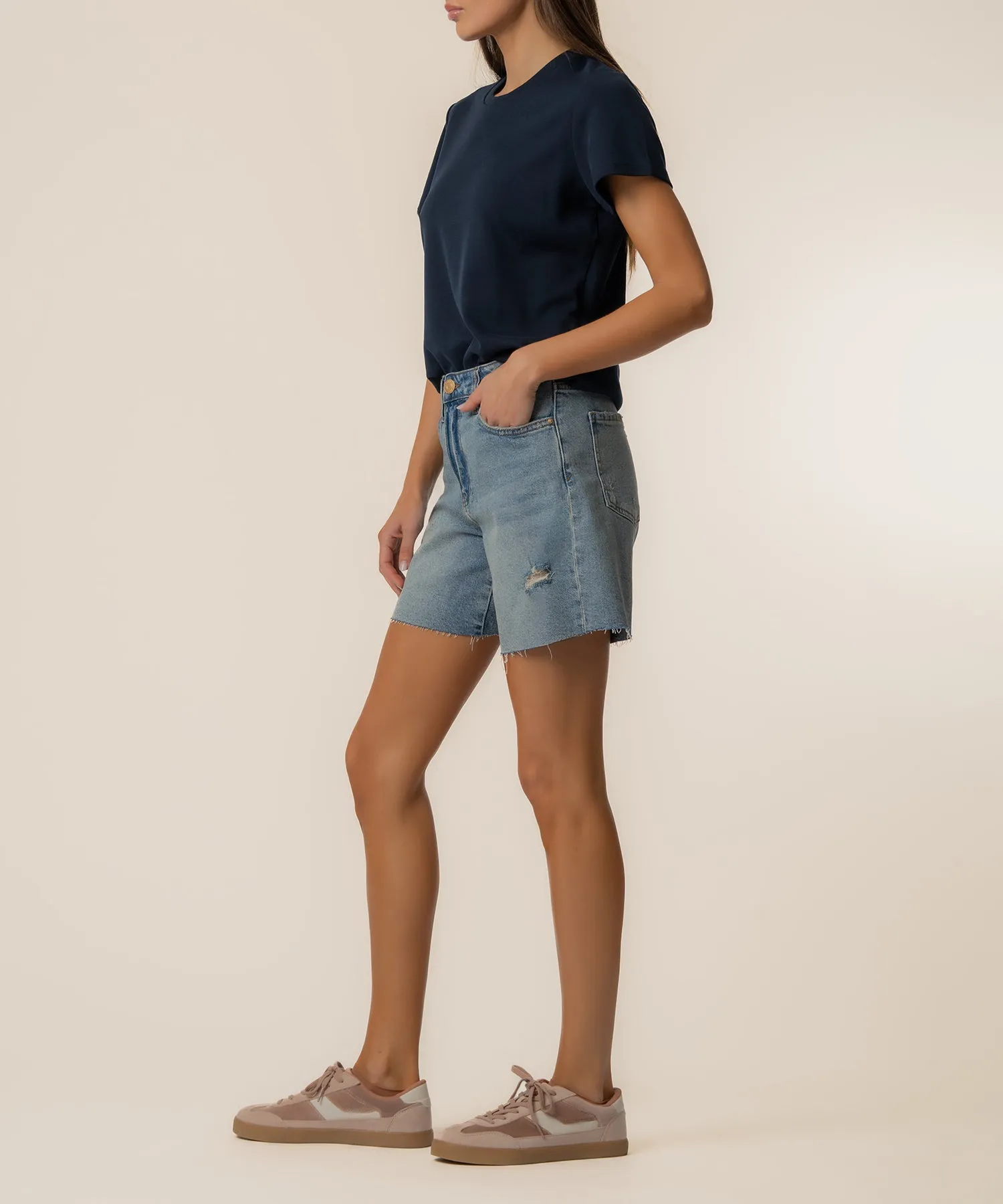 Hailey High Rise Short in Bliss Base sold by Kut from the Kloth product image thumbnail 2