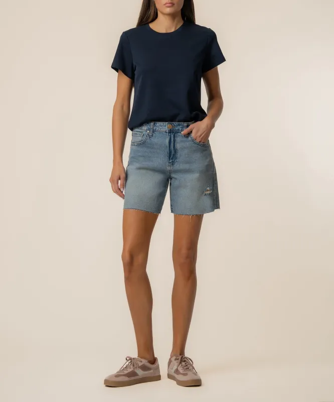 Hailey High Rise Short in Bliss Base made by Kut from the Kloth