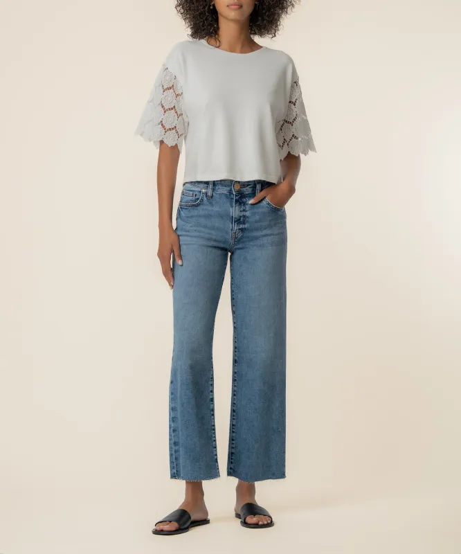 Coco Sweater Knit Top made by Kut from the Kloth