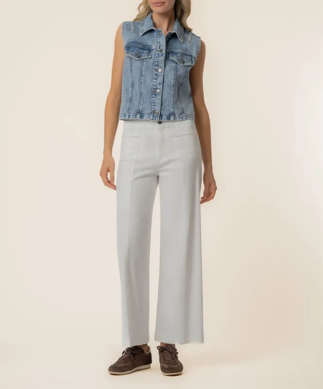 Frankie Denim Vest made by Kut from the Kloth