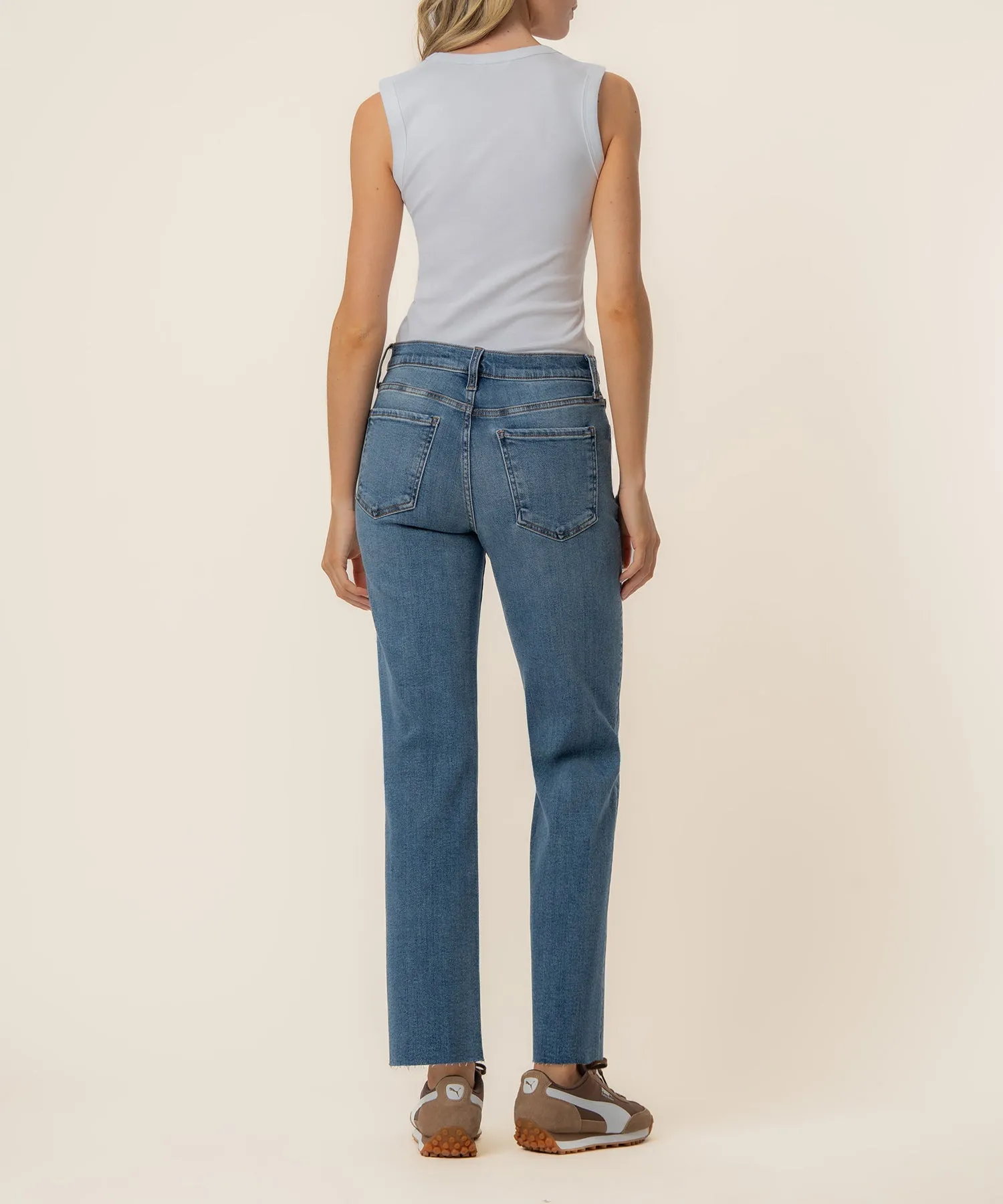 Avery High Rise Straight Leg, Exclusive in Style Wash sold by Kut from the Kloth product image thumbnail 3