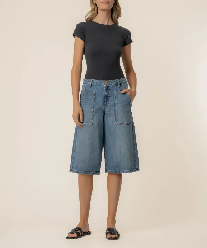 Mandy High Rise Bermuda Short, Exclusive in Solicit Wash made by Kut from the Kloth
