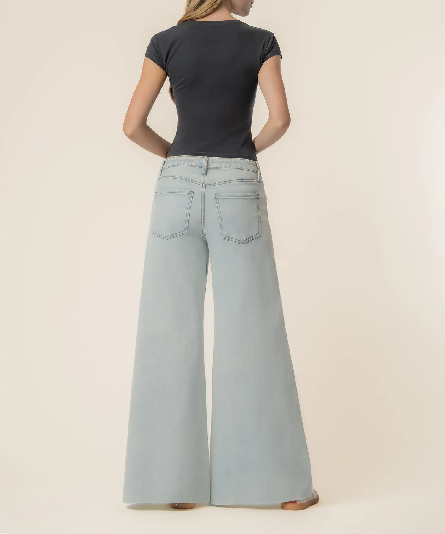 Blake High Rise Super Wide Leg in Sensual Wash sold by Kut from the Kloth product image thumbnail 3