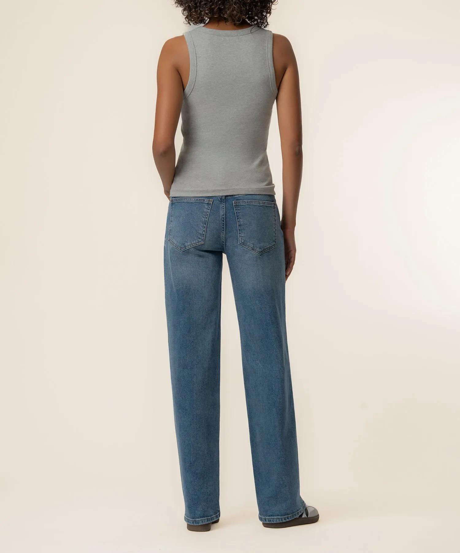 Anastasia Tank Top in Heather Grey sold by Kut from the Kloth product image thumbnail 3