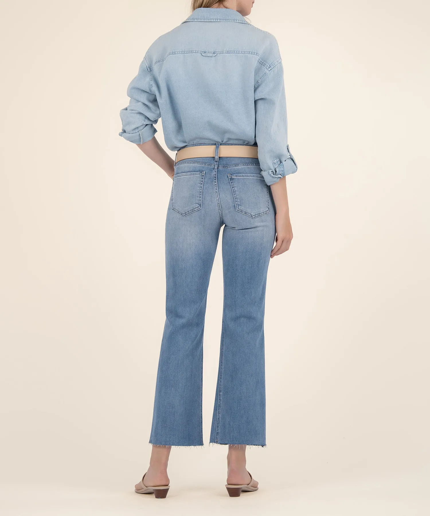 Kelsey High Rise Ankle Flare sold by Kut from the Kloth product image thumbnail 3