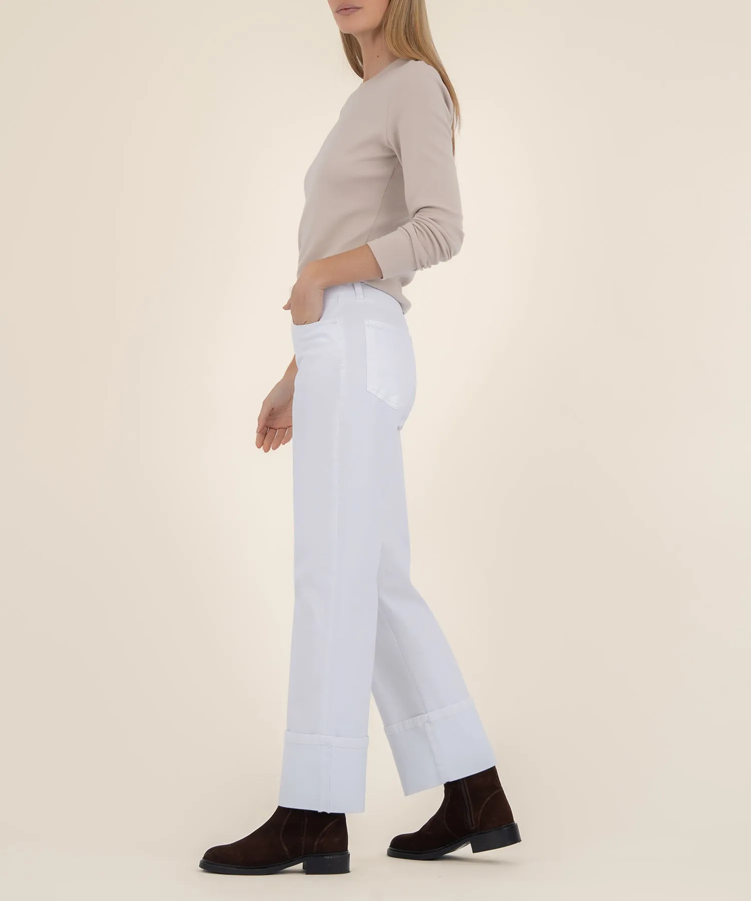 Sienna High Rise Straight Wide Leg sold by Kut from the Kloth product image thumbnail 2