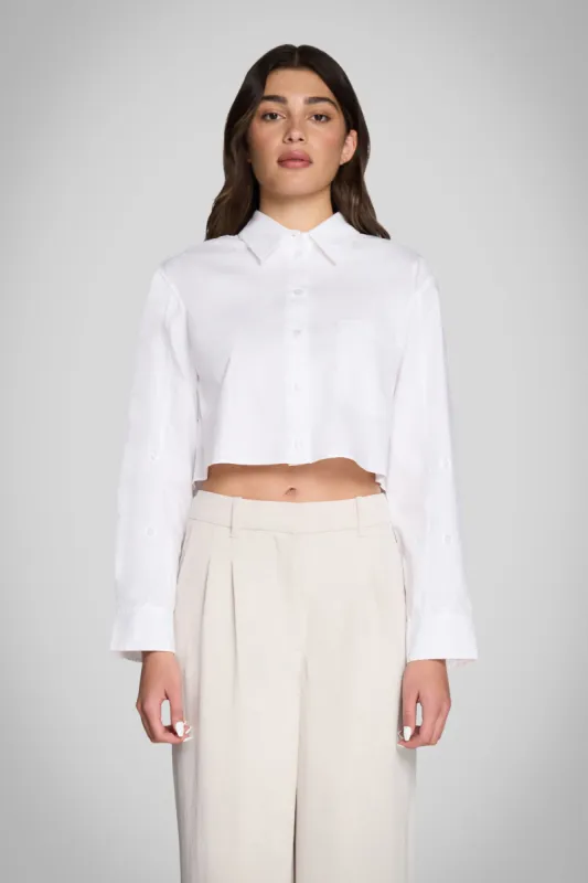 Simply Cropped Shirt sold by Kyodan