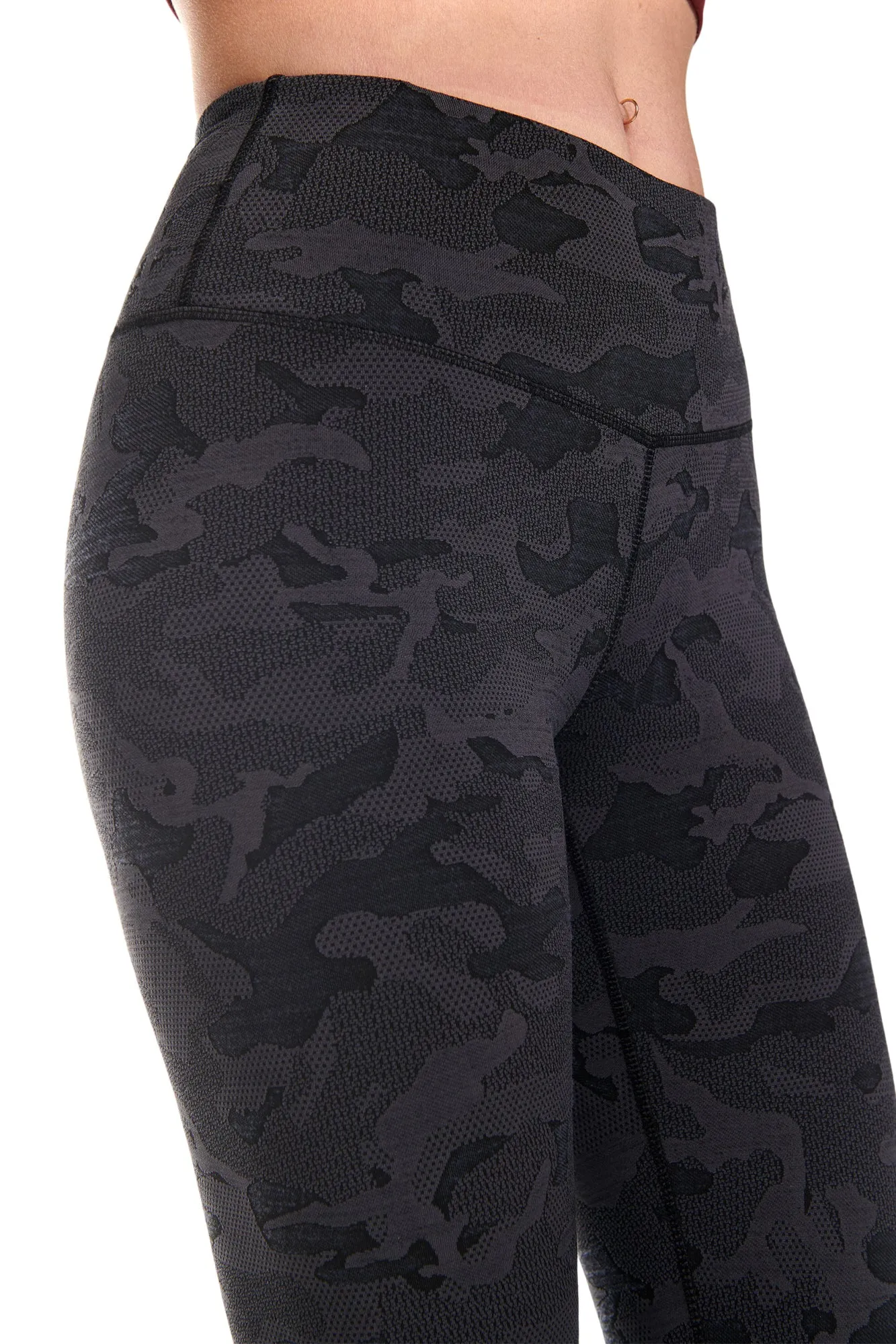 High Waist Printed Jacquard Legging sold by Kyodan product image thumbnail 2