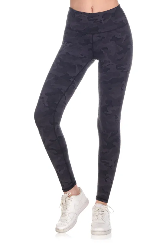 High Waist Printed Jacquard Legging sold by Kyodan