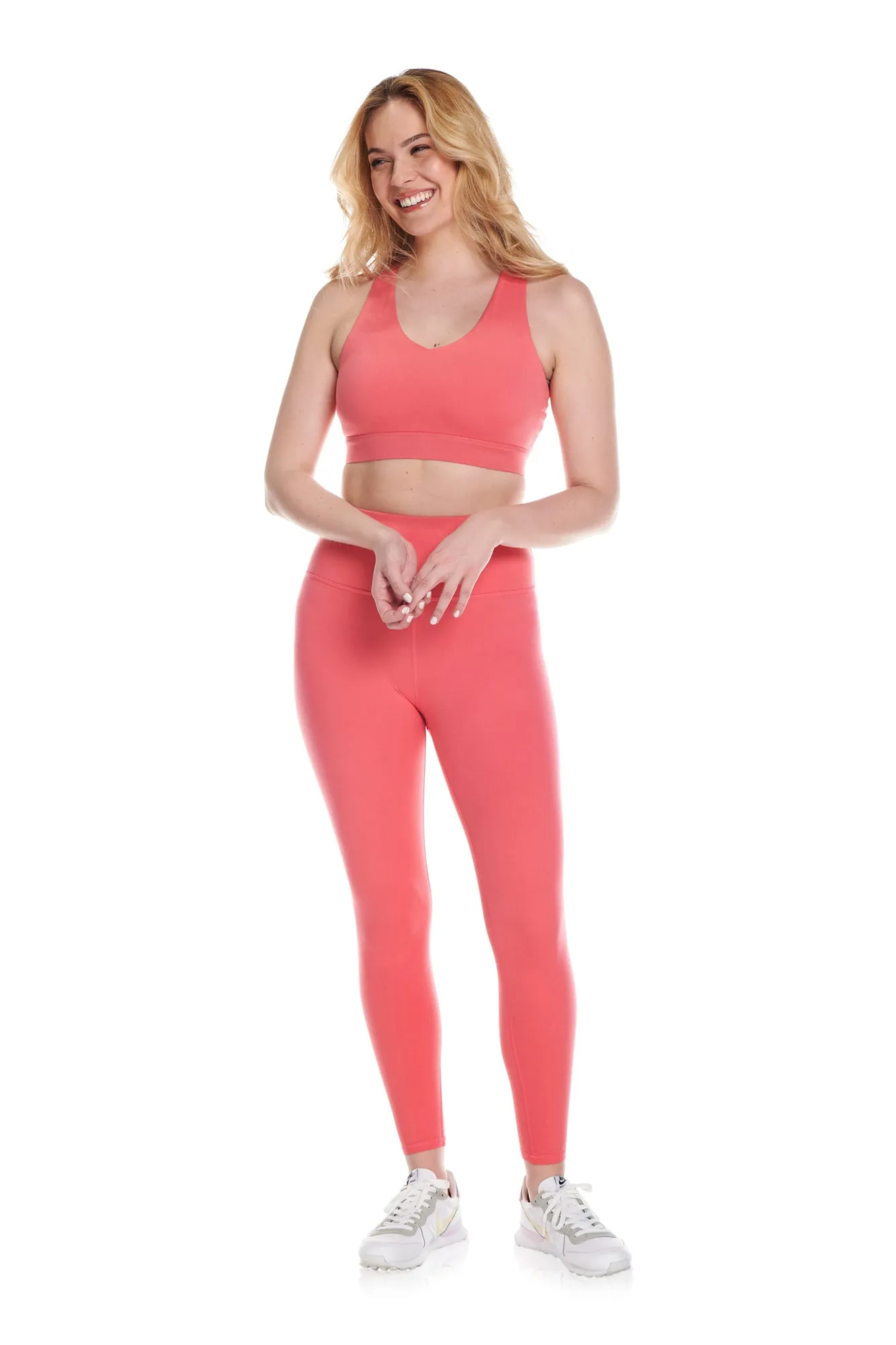 Interlock Jersey High Waist Compression V Legging sold by Kyodan product image thumbnail 5