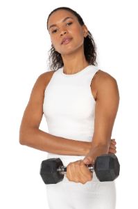 Solstice Ribbed Bra Tank Top sold by Kyodan