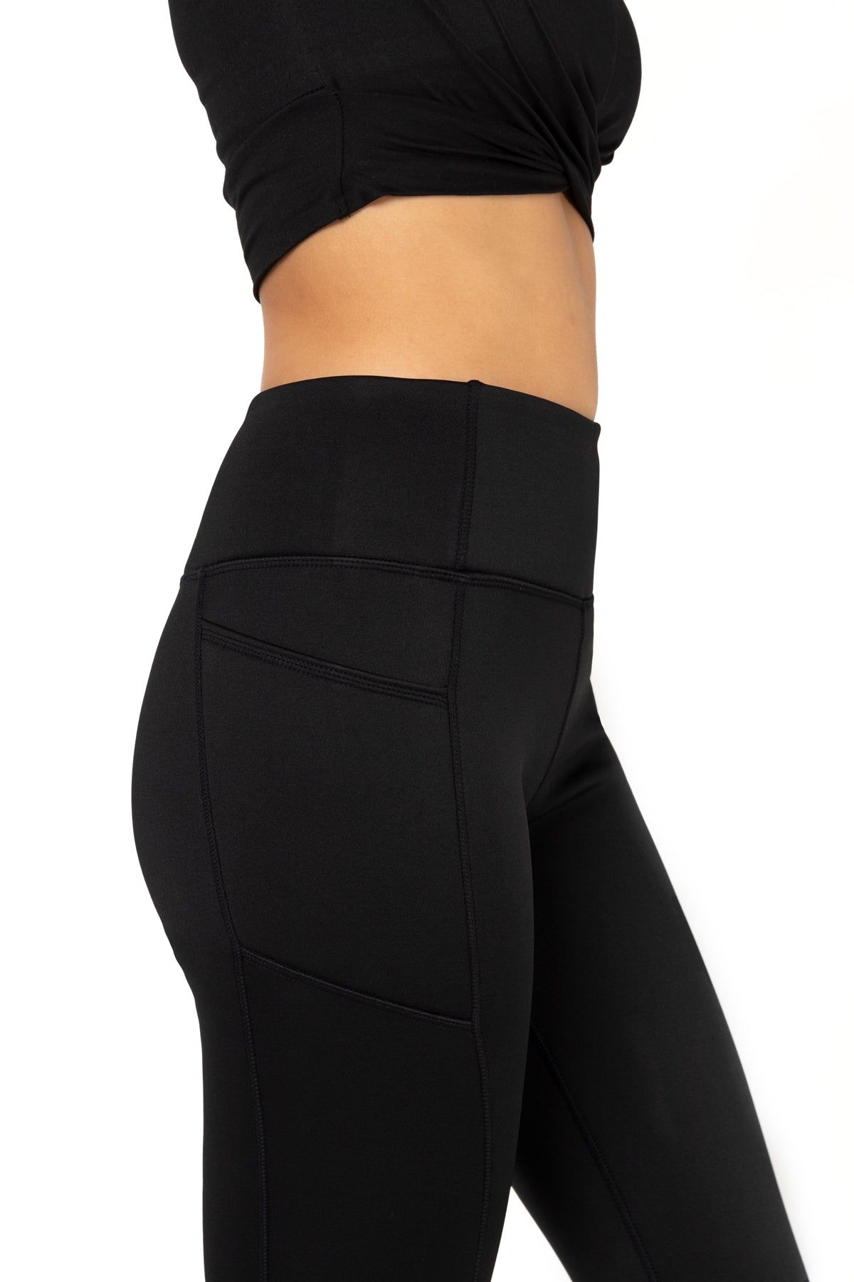 Ice Sherpa High-Waist Fleece Lined Leggings sold by Kyodan product image thumbnail 6