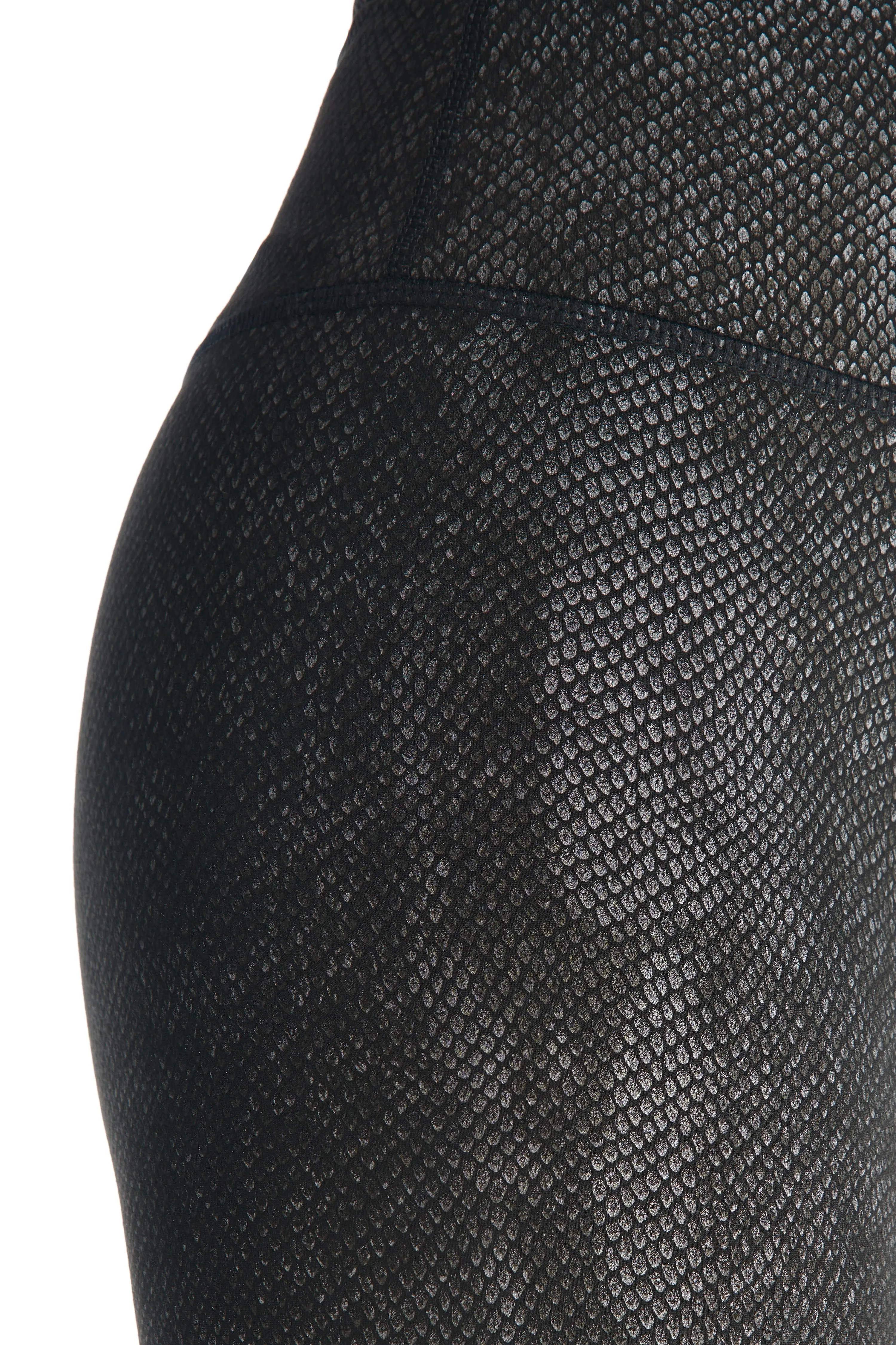 2-Tone Serpent High-Waist Leggings sold by Kyodan product image thumbnail 4