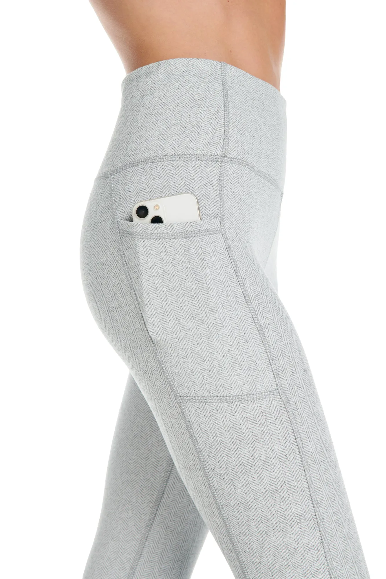 Run Herringbone Jacquard Warm Legging sold by Kyodan product image thumbnail 2