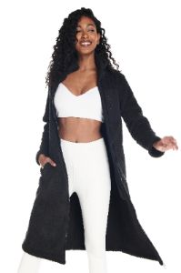 Polar Plush Sherpa Long Jacket sold by Kyodan