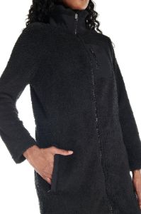 Polar Plush Sherpa Long Jacket sold by Kyodan