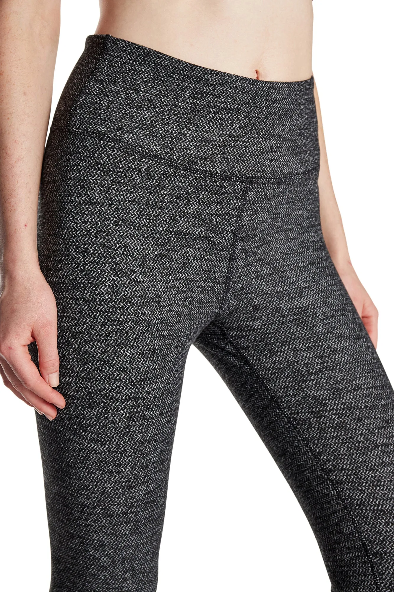 Chevron High Waist Leggings sold by Kyodan product image thumbnail 4