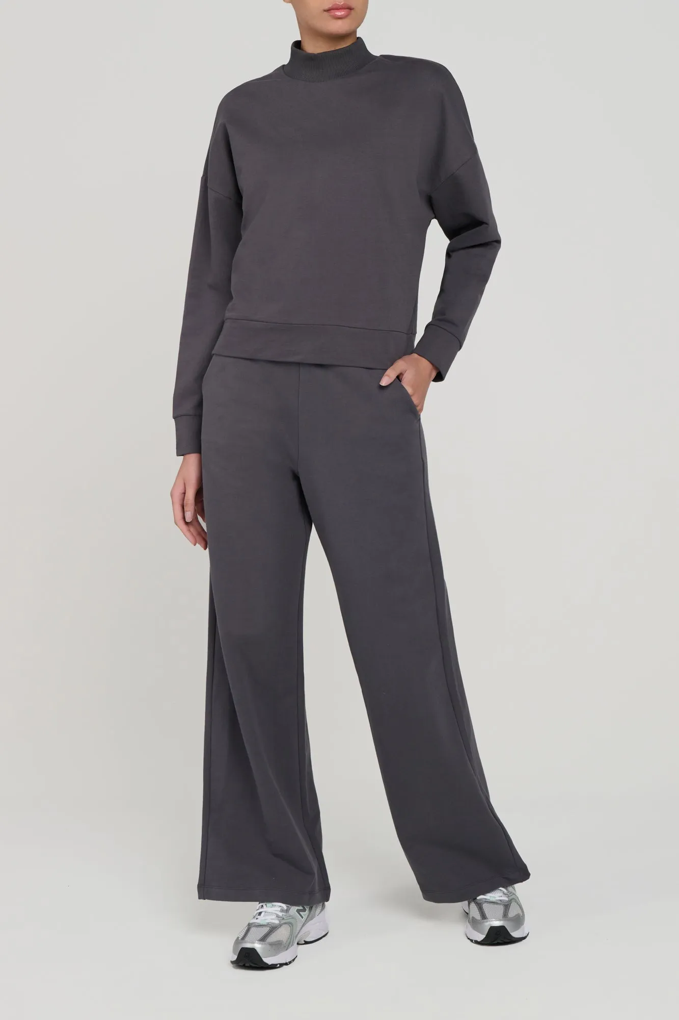 Zen Mock Neck Sweatshirt sold by Kyodan product image thumbnail 5