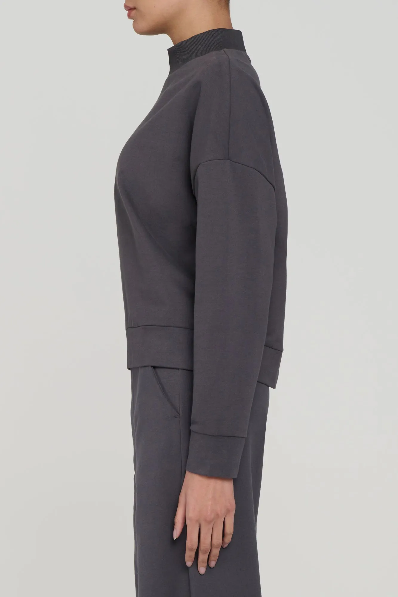 Zen Mock Neck Sweatshirt sold by Kyodan product image thumbnail 2