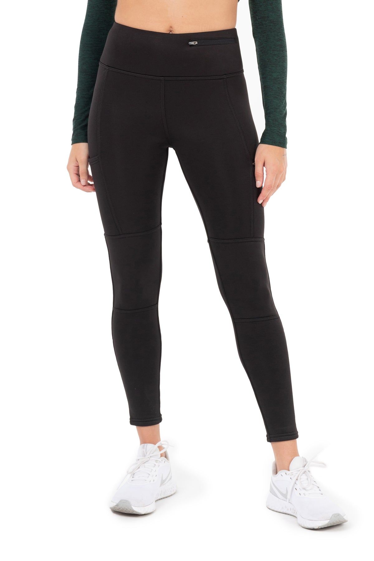 Pace Fleece-Lined High Waist Leggings sold by Kyodan
