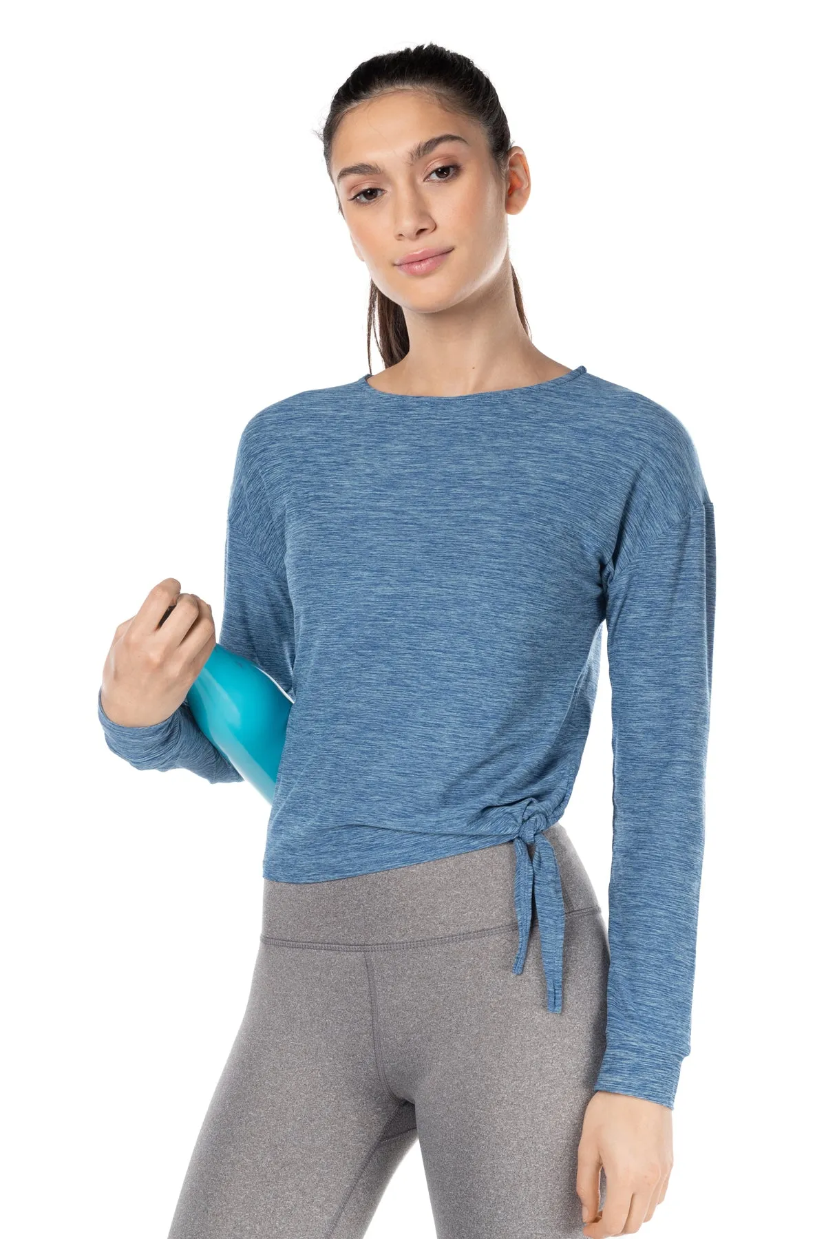 Day-To-Day Side-Tie Long Sleeve Top sold by Kyodan product image thumbnail 2