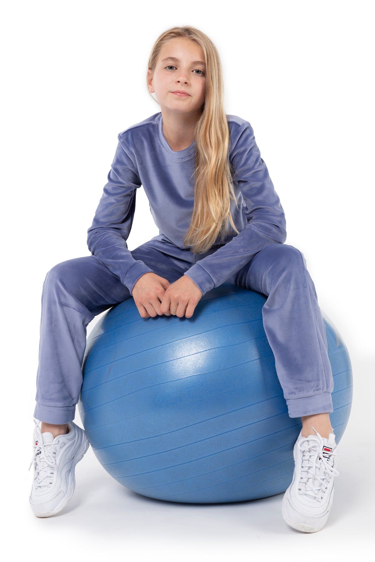 Girls Ultra-Soft Velour Joggers sold by Kyodan product image thumbnail 2