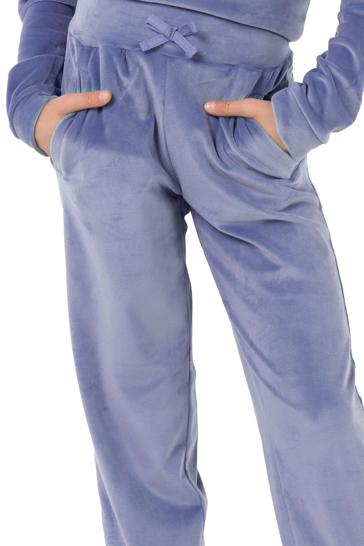 Girls Ultra-Soft Velour Joggers sold by Kyodan product image thumbnail 7