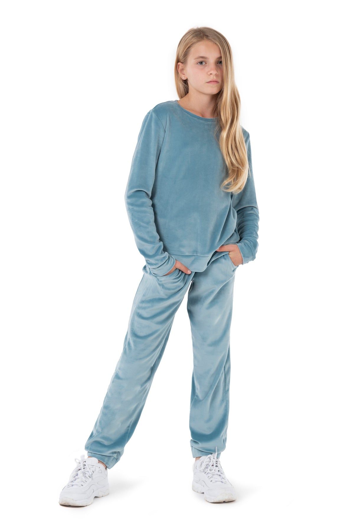 Girls Ultra-Soft Velour Joggers sold by Kyodan product image thumbnail 12