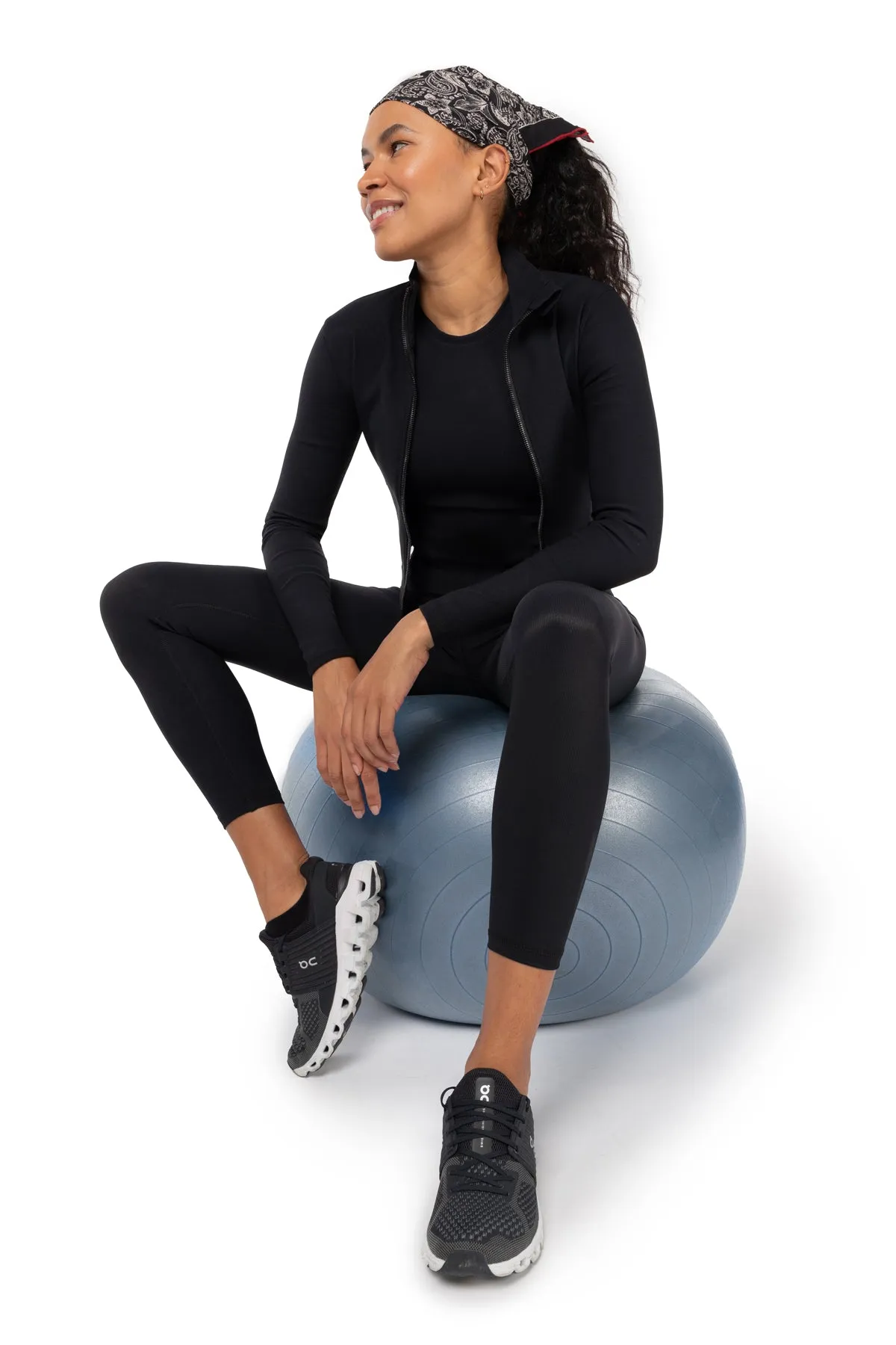 Solstice Ribbed Ultra High-Waist Leggings sold by Kyodan product image thumbnail 3