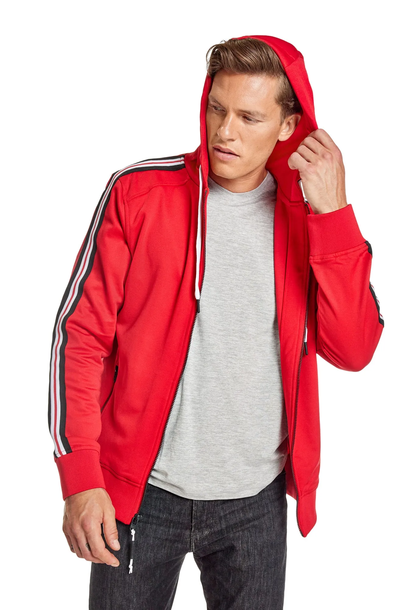 Track Jacket with Hood sold by Kyodan product image thumbnail 5