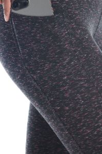 Space Dye High-waist Double Brushed Leggings sold by Kyodan