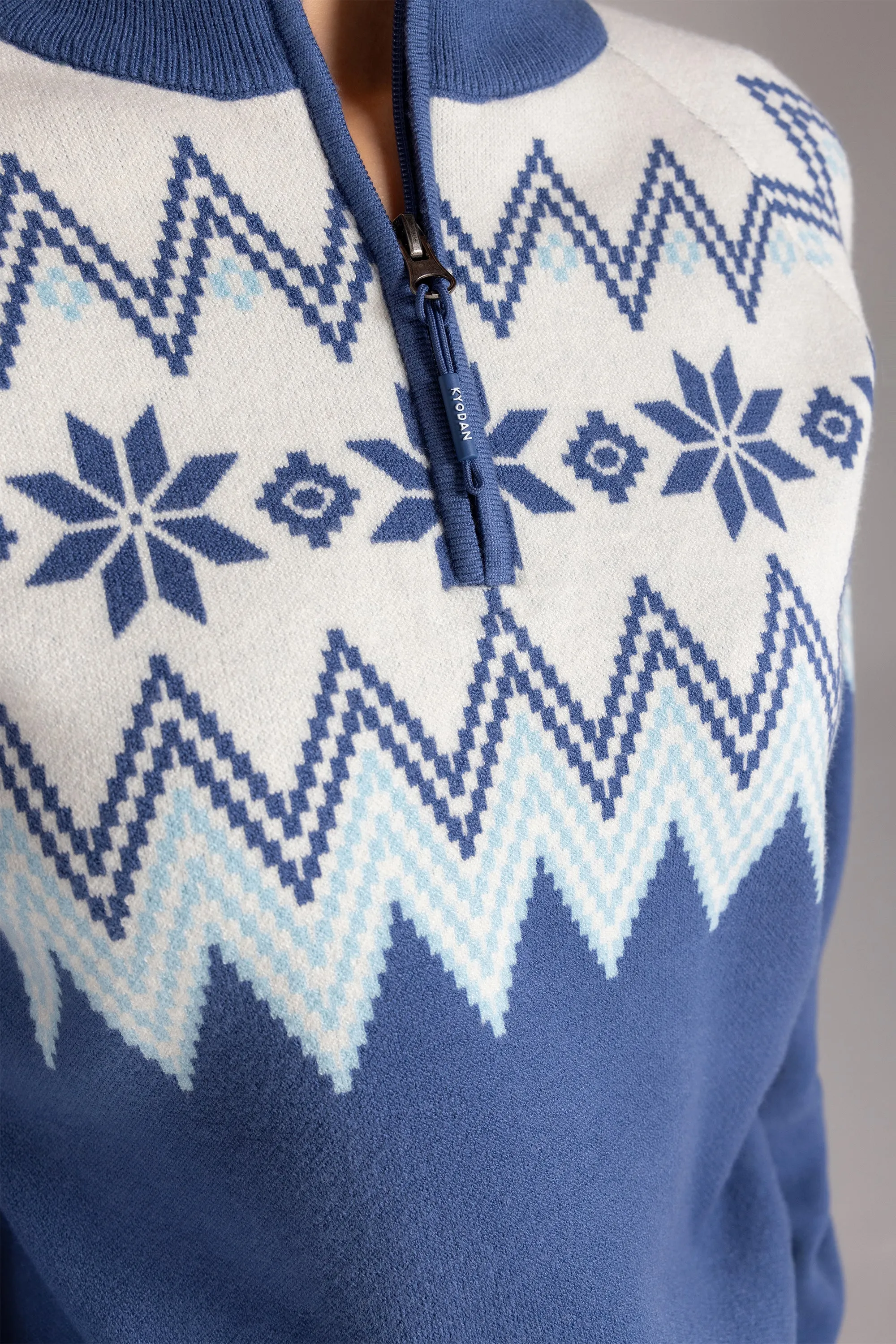 SnowCuddle Apres-Ski Mock Sweater sold by Kyodan product image thumbnail 4