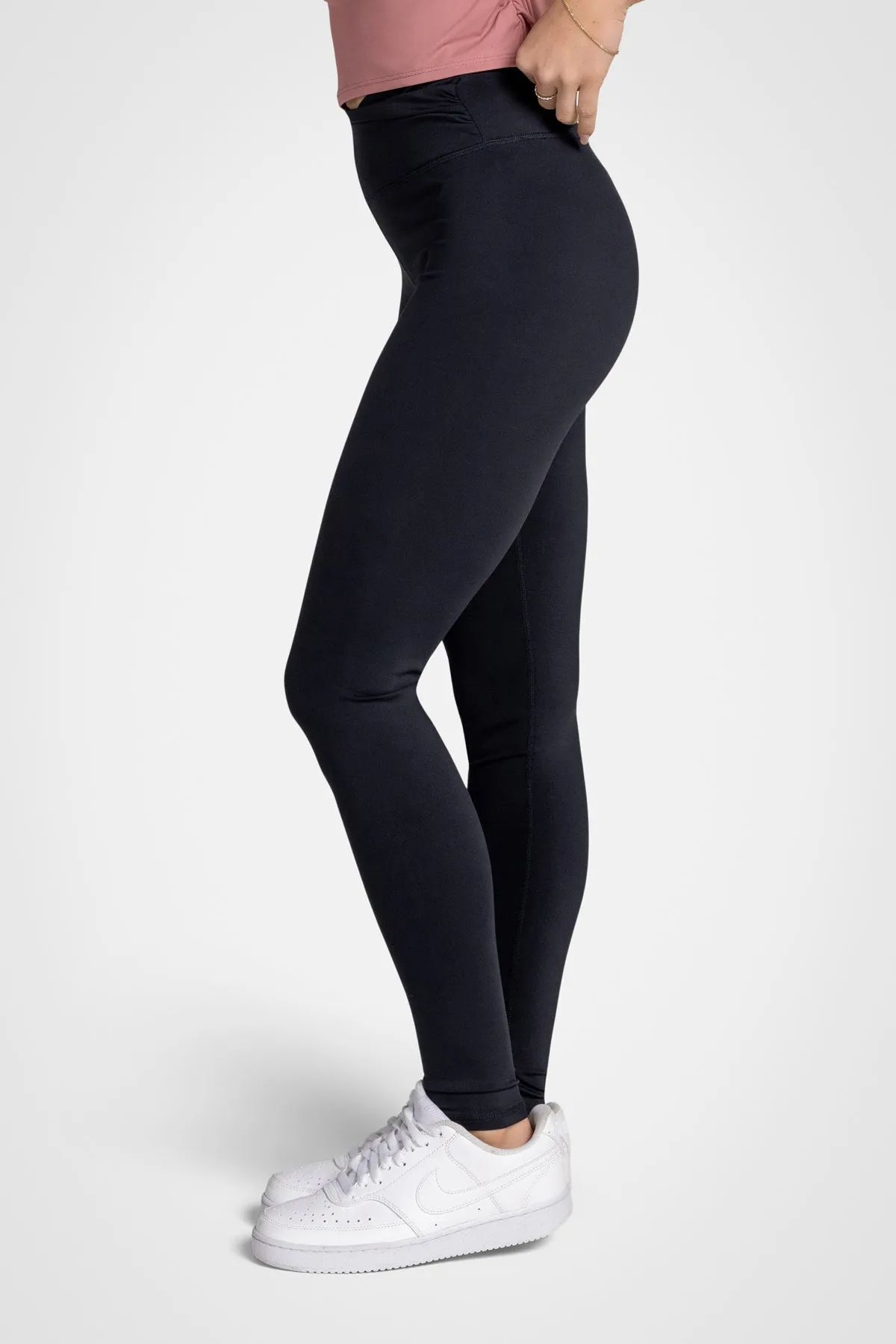 Ruched Waistband Leggings sold by Kyodan product image thumbnail 3