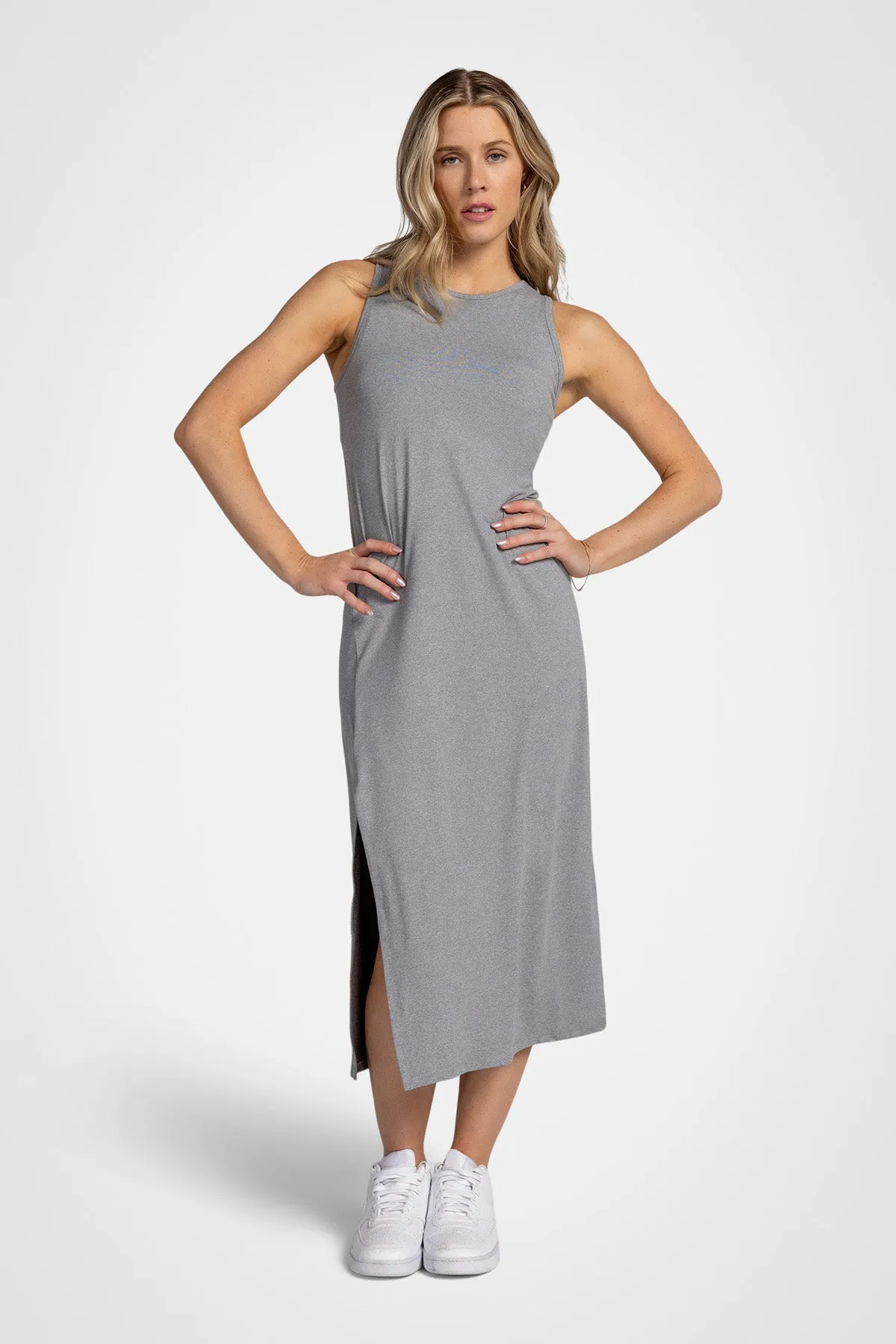 Elegance Crew Midi Dress sold by Kyodan product image thumbnail 4