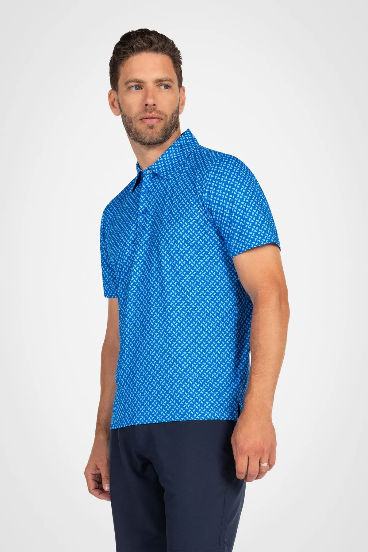 Birdseye Mesh Polo sold by Kyodan product image thumbnail 5