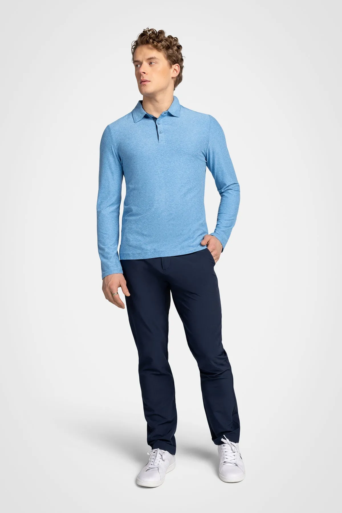 Thrive Long Sleeve 1⁄4 Zip Golf Top sold by Kyodan product image thumbnail 3