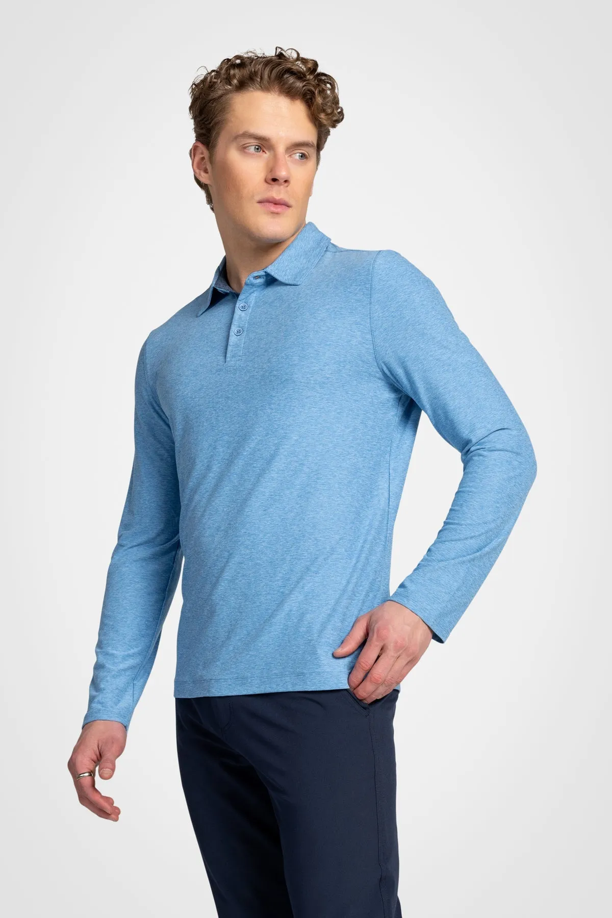 Thrive Long Sleeve 1⁄4 Zip Golf Top sold by Kyodan product image thumbnail 4
